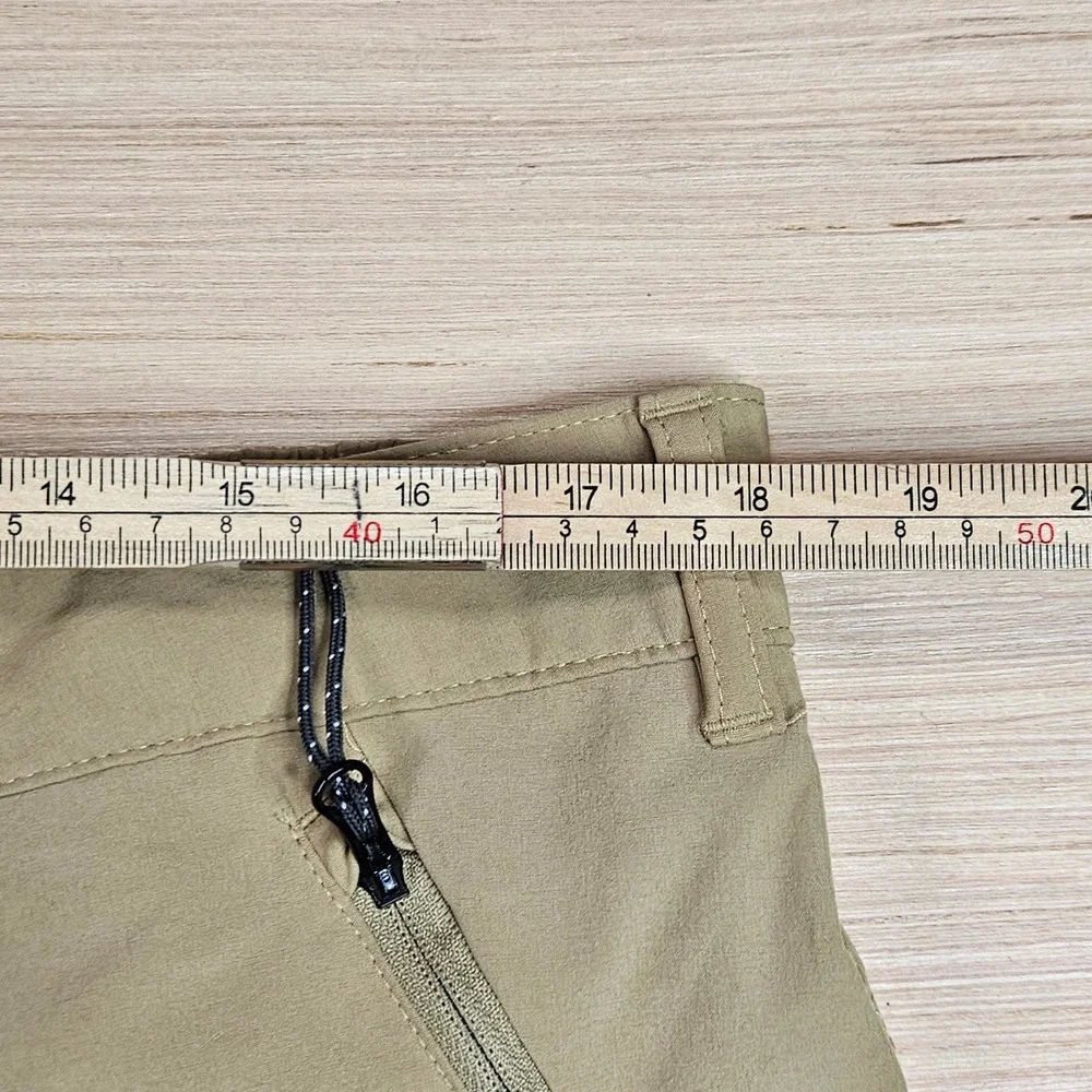 Columbia Fir Ridge Hiking Pants Mens 40 Fit 38x29 Tan Stretch Lightweight XO8157